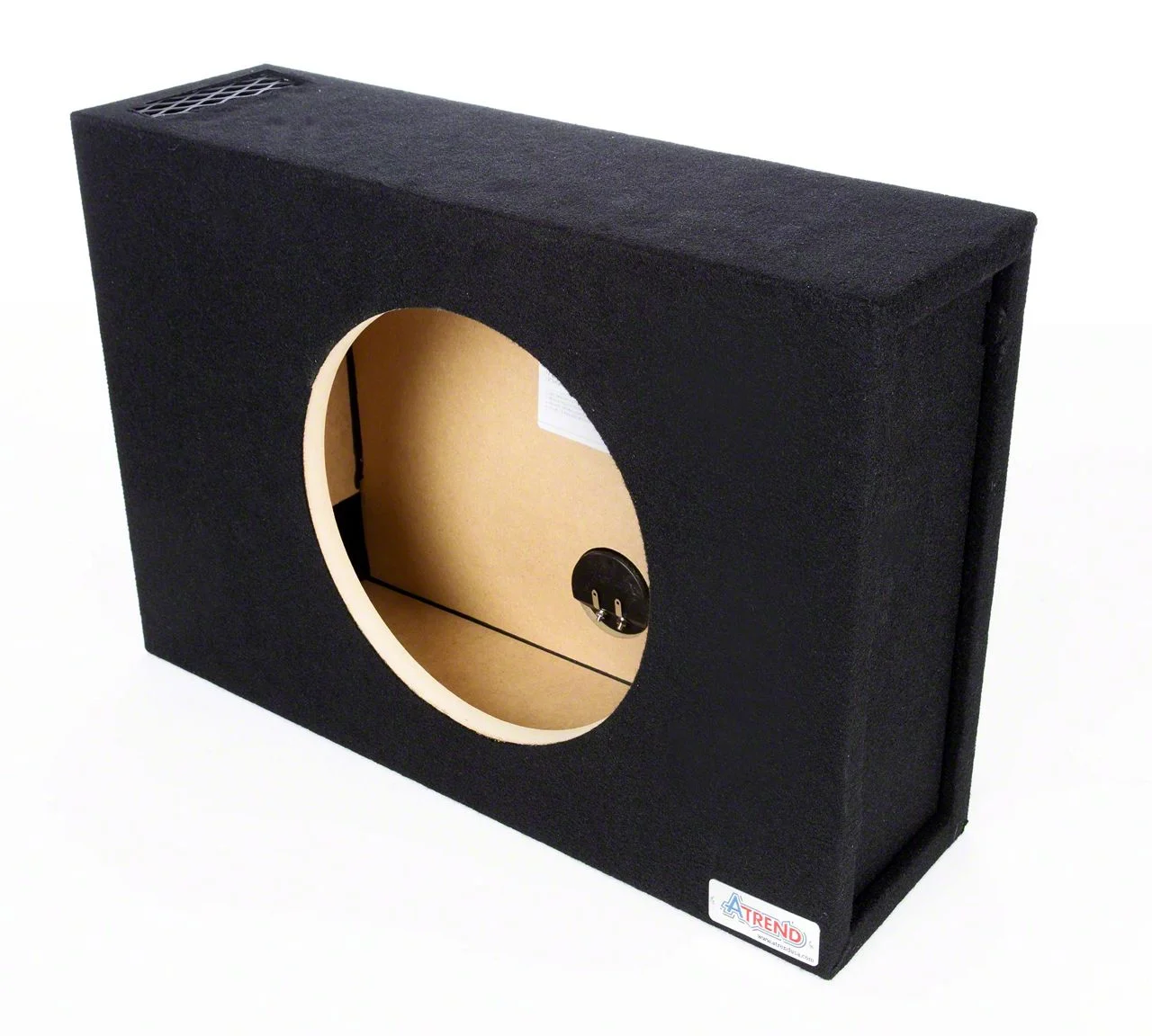 12-Inch Single Shallow Mount Vented with 300.1SBA Amp Subwoofer Enclosure (Universal; Some Adaptation May Be Required)