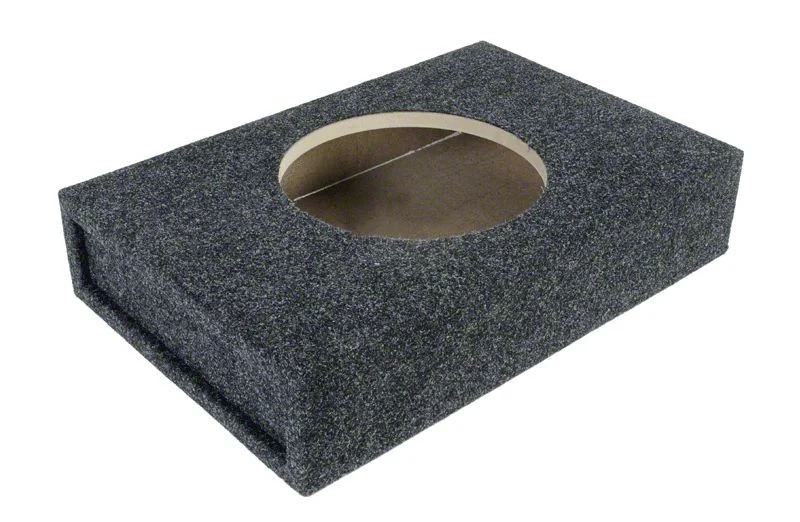 12-Inch Single Shallow Sealed Subwoofer Enclosure (Universal; Some Adaptation May Be Required)