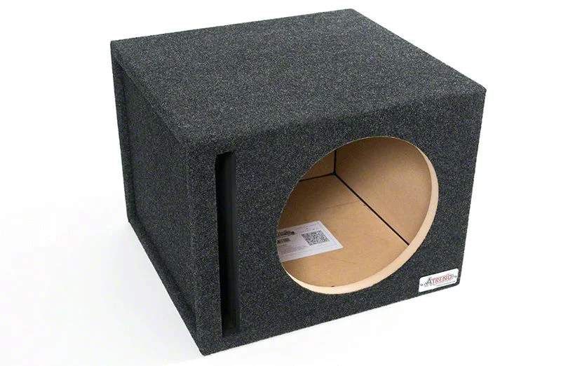 12-Inch Single Vented Subwoofer Enclosure for JL Audio W0, W2 (Universal; Some Adaptation May Be Required)