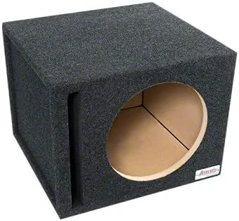 12-Inch Single Vented Subwoofer Enclosure for JL Audio WX, W4 (Universal; Some Adaptation May Be Required)