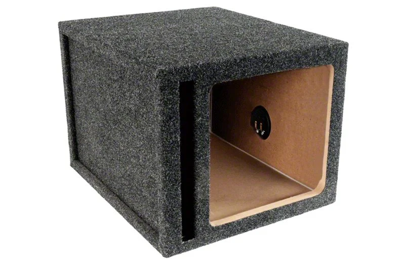 12-Inch Single Vented Subwoofer Enclosure for Kicker L5, L12 (Universal; Some Adaptation May Be Required)