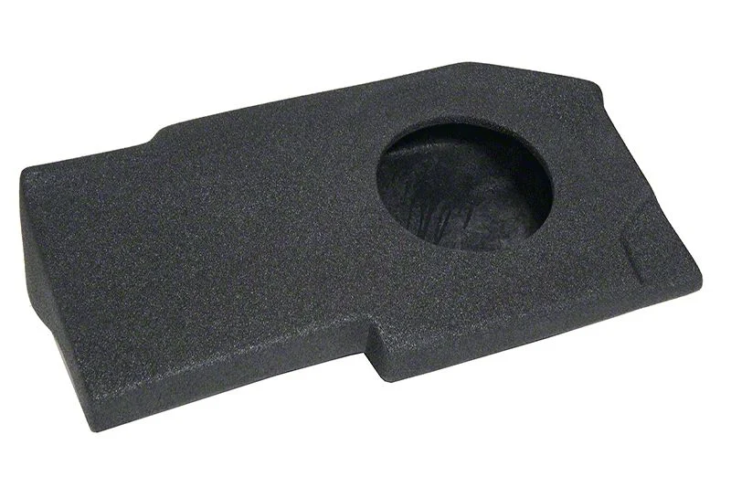 10-Inch Single Sealed Fiberglass Carpeted Subwoofer Enclosure (02-18 RAM 1500 Quad Cab)