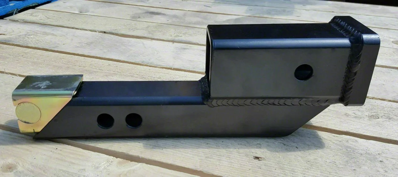 Wobble Free Hitch Extension; 1.50-Inch Rise (Universal; Some Adaptation May Be Required)
