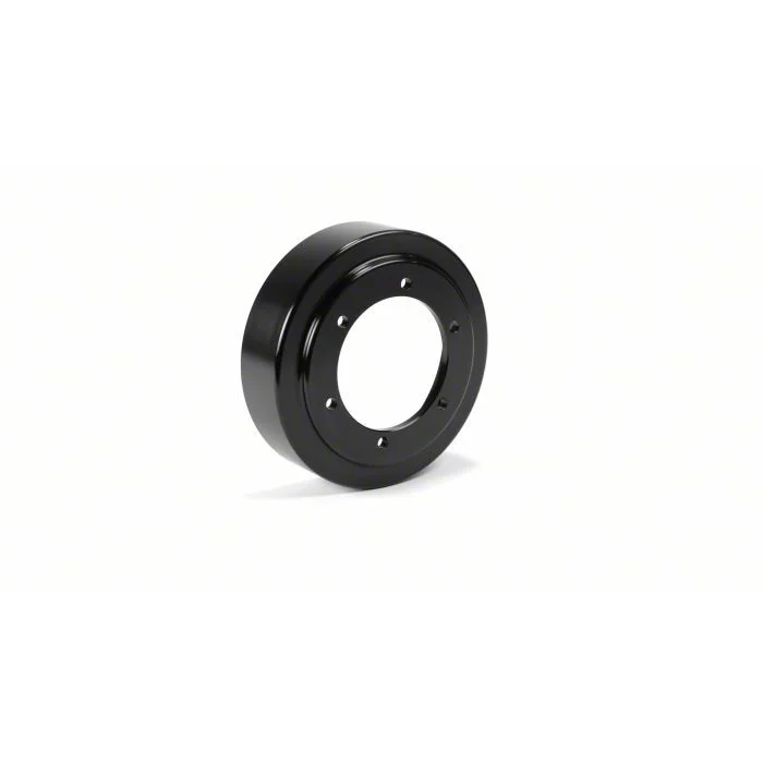 Billet Aluminum Fan Drive Pulley; Black (03-18 5.9L, 6.7L RAM 3500)
