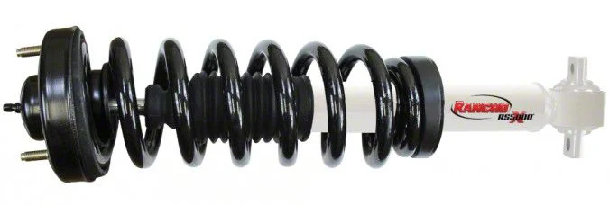Rancho RS5000X Loaded Front Strut and Coil Spring Assembly for Stock Height; Passenger Side (15-20 2WD F-150)