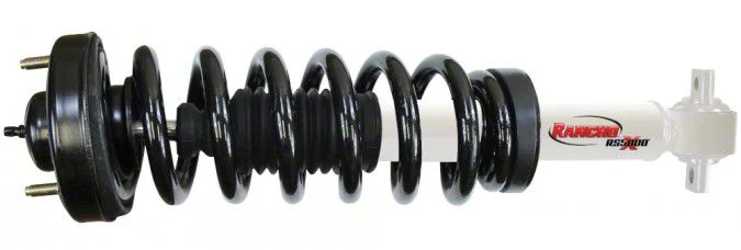Rancho RS5000X Loaded Front Strut and Coil Spring Assembly for Stock Height; Passenger Side (15-20 4WD F-150, Excluding Raptor)