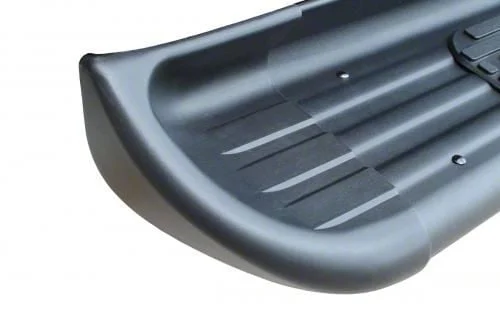 Raptor Series 7-Inch SSR Stainless Steel Running Boards; Rocker Mount; Textured Black (07-19 6.0L Sierra 2500 HD Crew Cab)