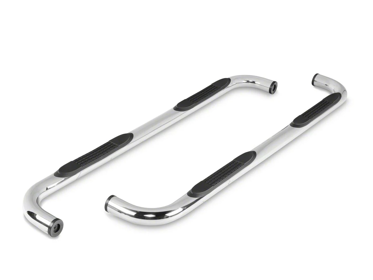 RedRock 3-Inch Side Steps; Stainless Steel (07-20 Tahoe)