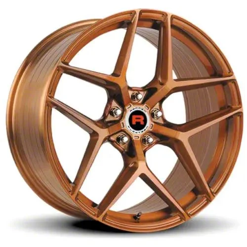 Rennen Flowtech FT13 Brushed Bronze Tint Wheel; 20x9; 25mm Offset (08-23 RWD Challenger, Excluding Widebody)