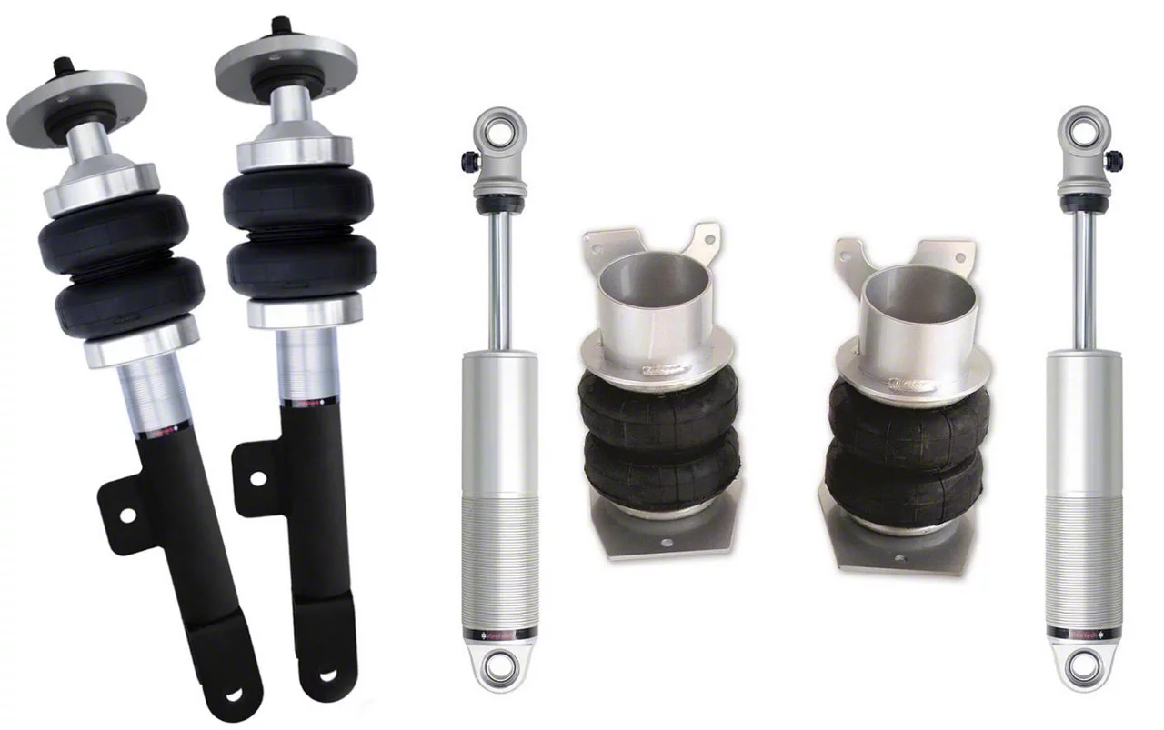 Ridetech HQ Series Air Suspension System (06-23 RWD Charger w/o Electronic Shocks)