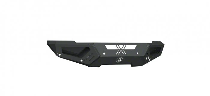 Road Armor Spartan Front Bumper; Pre-Drilled for Front Parking Sensors; Textured Black (16-18 RAM 2500)