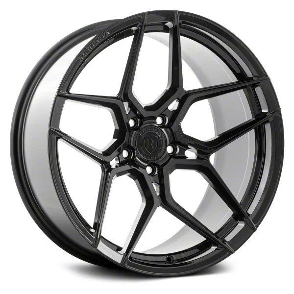 Rohana Wheels RFX11 Gloss Black Wheel; Rear Only; 20x10.5; 38mm Offset (05-09 Mustang)