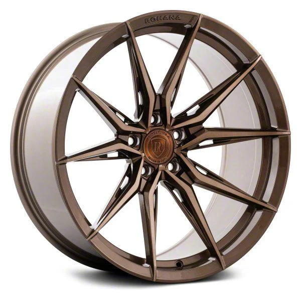 Rohana Wheels RFX13 Brushed Bronze Wheel; Rear Only; 20x10.5; 38mm Offset (05-09 Mustang)