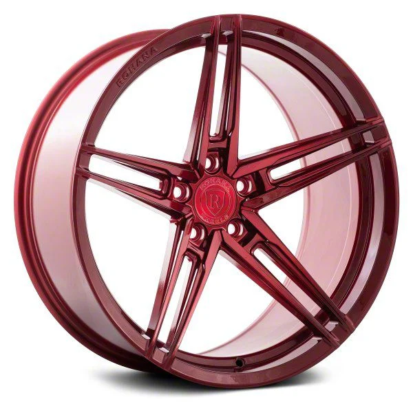 Rohana Wheels RFX15 Gloss Red Wheel; Rear Only; 20x10.5; 38mm Offset (05-09 Mustang)
