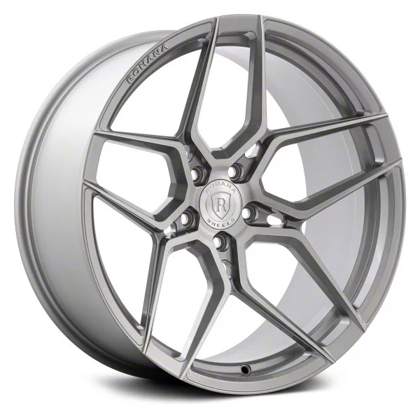 Rohana Wheels RFX11 Brushed Titanium Wheel; 20x9; 35mm Offset (15-23 Mustang, Excluding GT500)