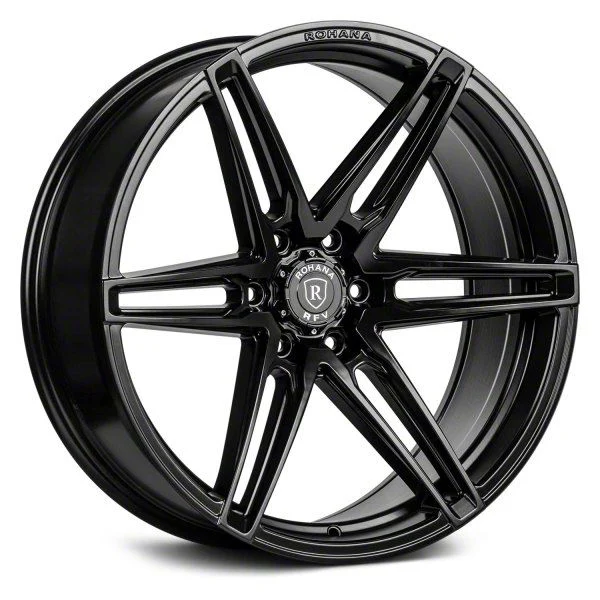 Rohana Wheels RFV1 Matte Black 6-Lug Wheel; 22x9.5; 22mm Offset (07-14 Yukon)