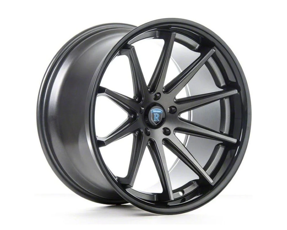 Rohana Wheels RC10 Matte Graphite Wheel; 20x9; 20mm Offset (10-15 Camaro, Excluding ZL1)