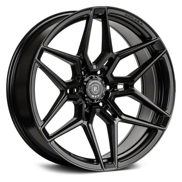 Rohana Wheels RFV2 Matte Black 6-Lug Wheel; 22x9.5; 22mm Offset (15-20 Tahoe)