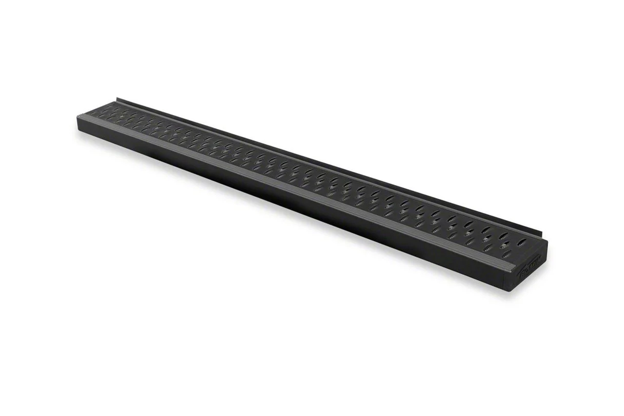 Romik RPD-T Running Boards; Black (19-26 Sierra 1500 Regular Cab)
