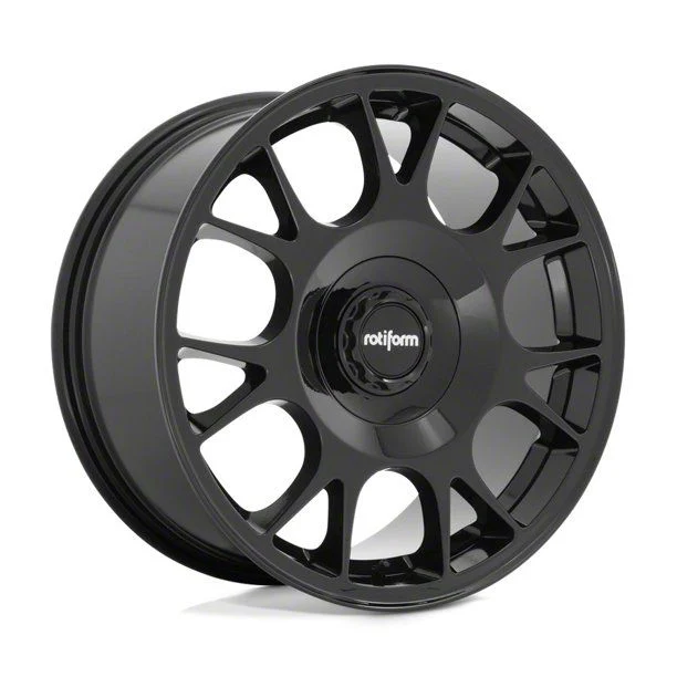 Rotiform TUF-R Gloss Black Wheel; Rear Only; 20x10.5; 40mm Offset (10-15 Camaro)