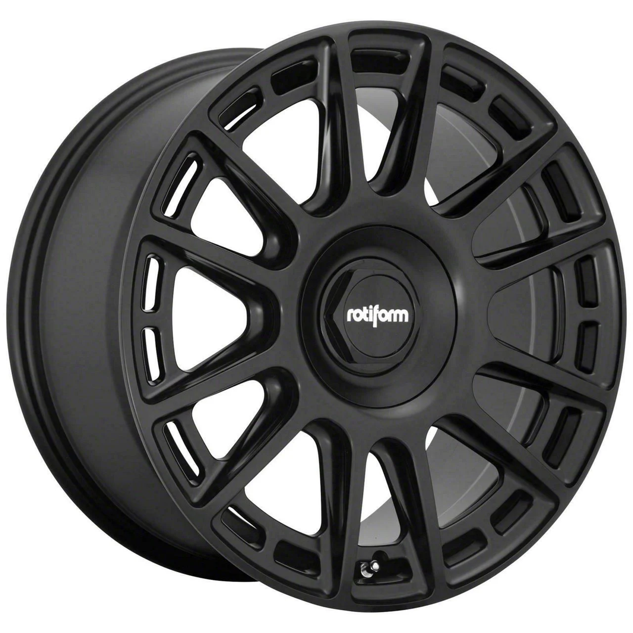 Rotiform OZR Matte Black Wheel; 20x9; 38mm Offset (24-26 Mustang)