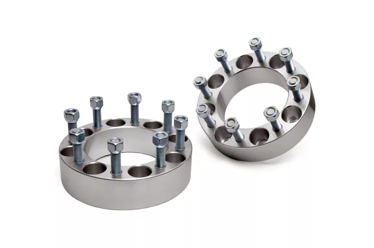 Rough Country Suspension 2-Inch Wheel Spacers; Aluminum (12-14 RAM 3500 SRW)