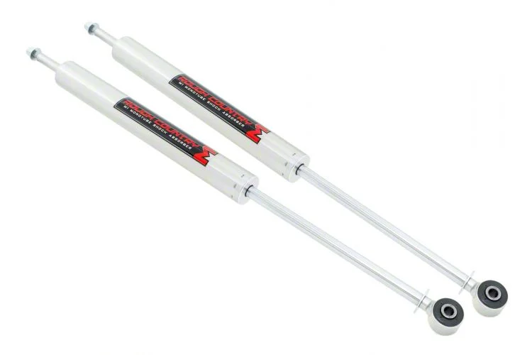 Rough Country Suspension M1 Monotube Front Shocks for 0 to 4-Inch Lift (07-10 Sierra 2500 HD)
