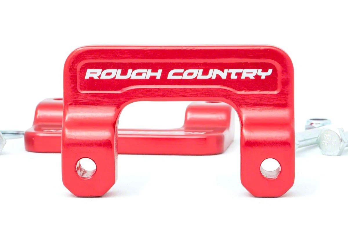 Rough Country Suspension 2-Inch Leveling Lift Kit; Red (07-20 Yukon, Excluding Denali)