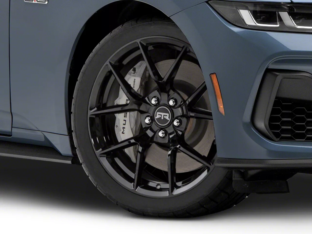 RTR Tech 5 Gloss Black Wheel; 19x9.5; 33mm Offset (24-26 Mustang)