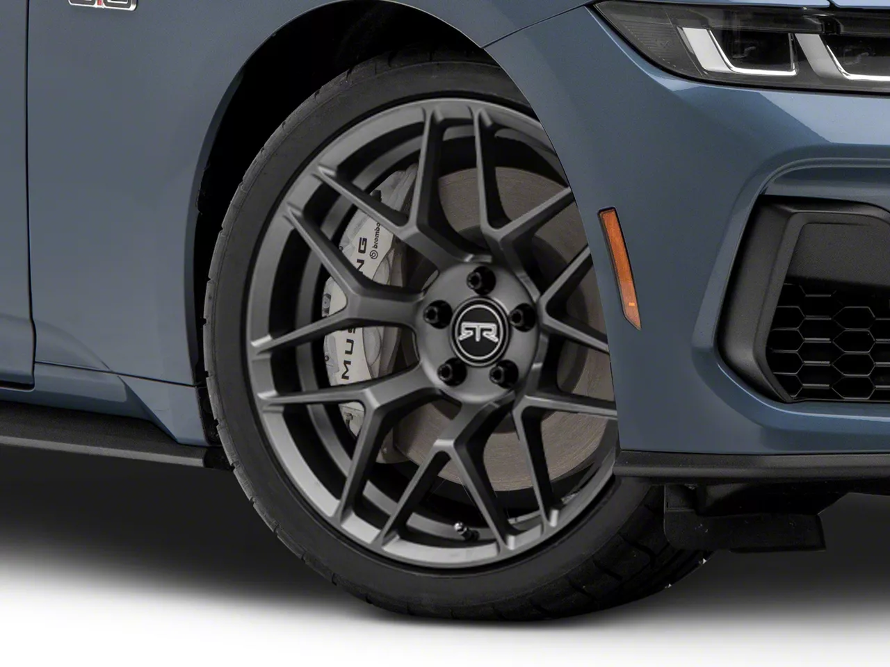 RTR Tech 7 Satin Charcoal Wheel; 20x9.5; 33mm Offset (24-26 Mustang)