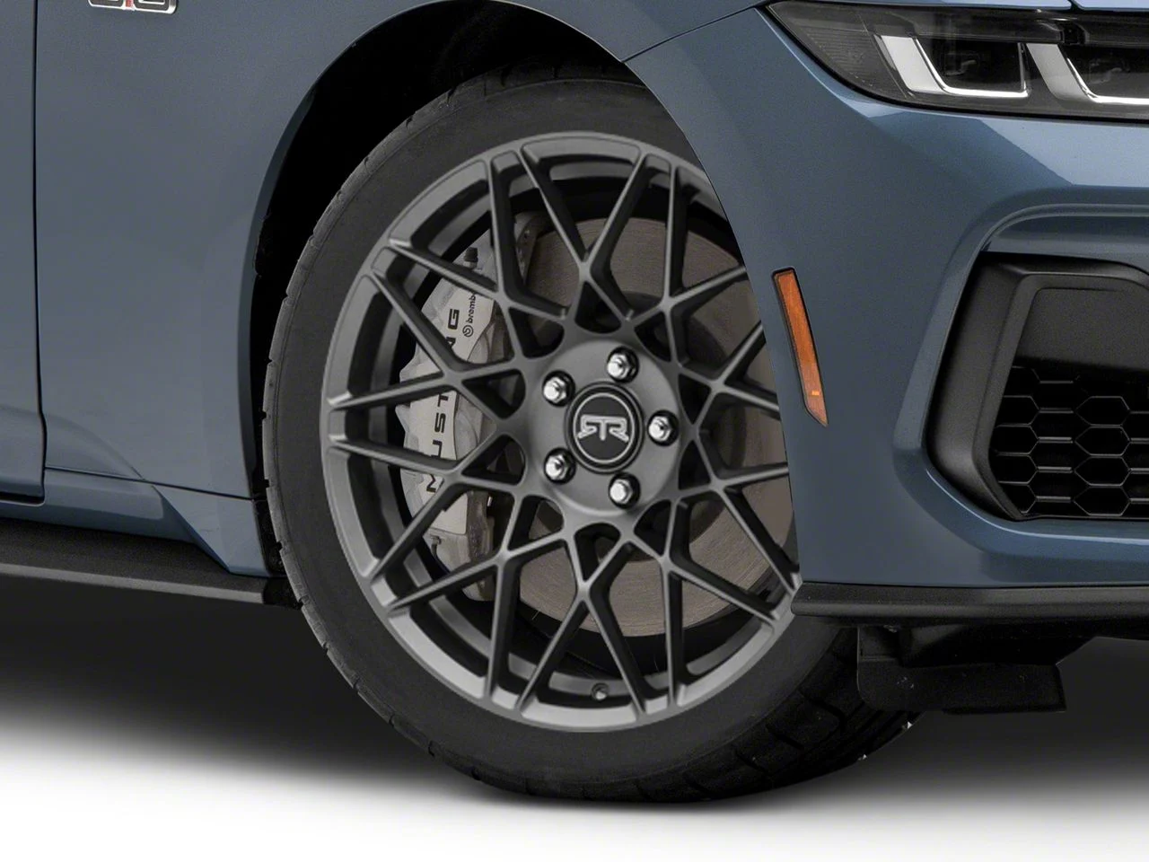 RTR Tech Mesh Satin Charcoal Wheel; 19x9.5; 33mm Offset (24-26 Mustang)