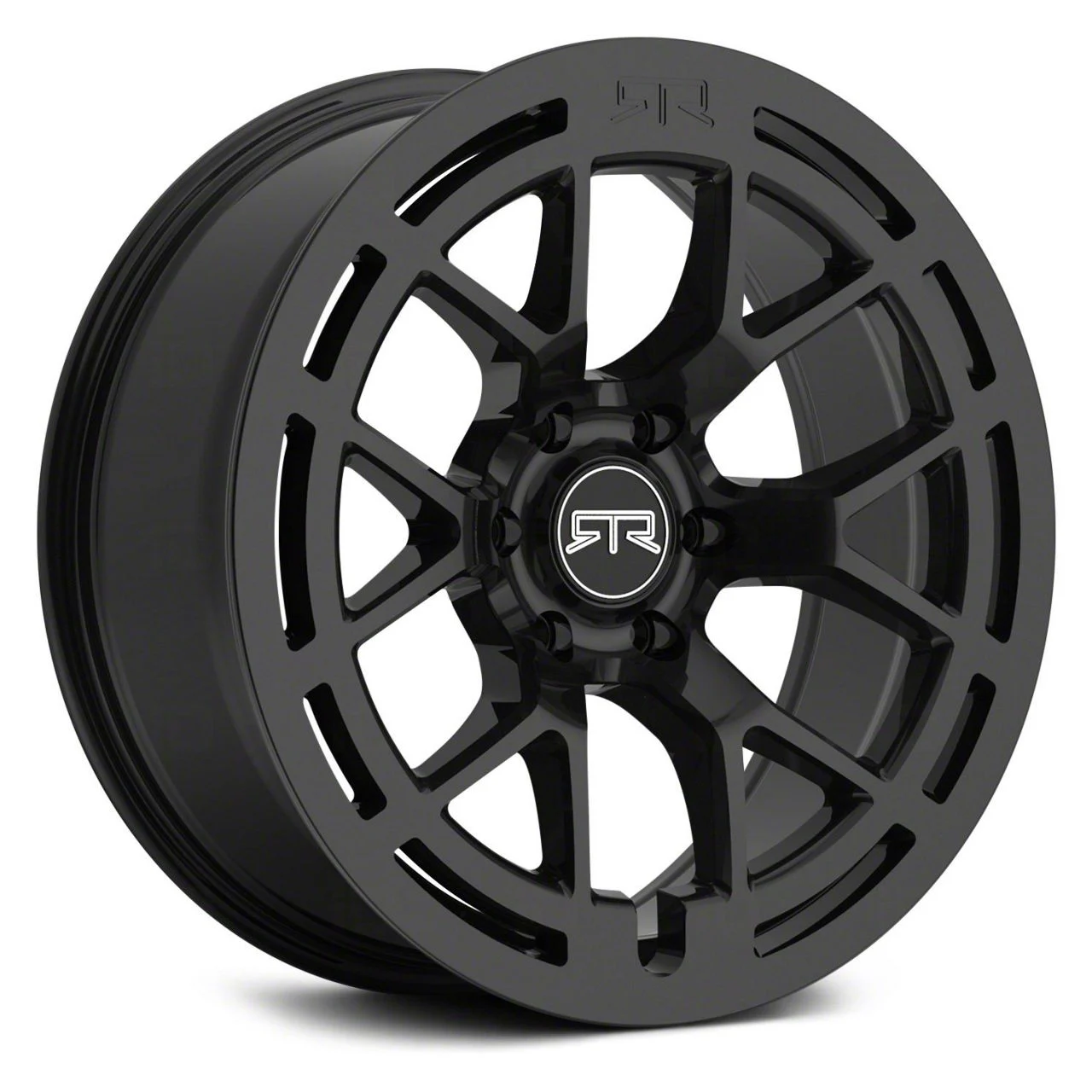 RTR EVO 6 Satin Black 6-Lug Wheel; 18x9; 0mm Offset (19-23 Ranger)