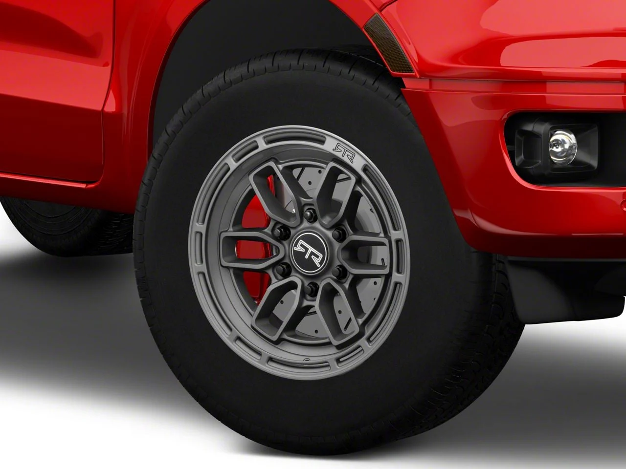RTR EVO 6 Satin Charcoal 6-Lug Wheel; 18x9; 0mm Offset (19-23 Ranger)