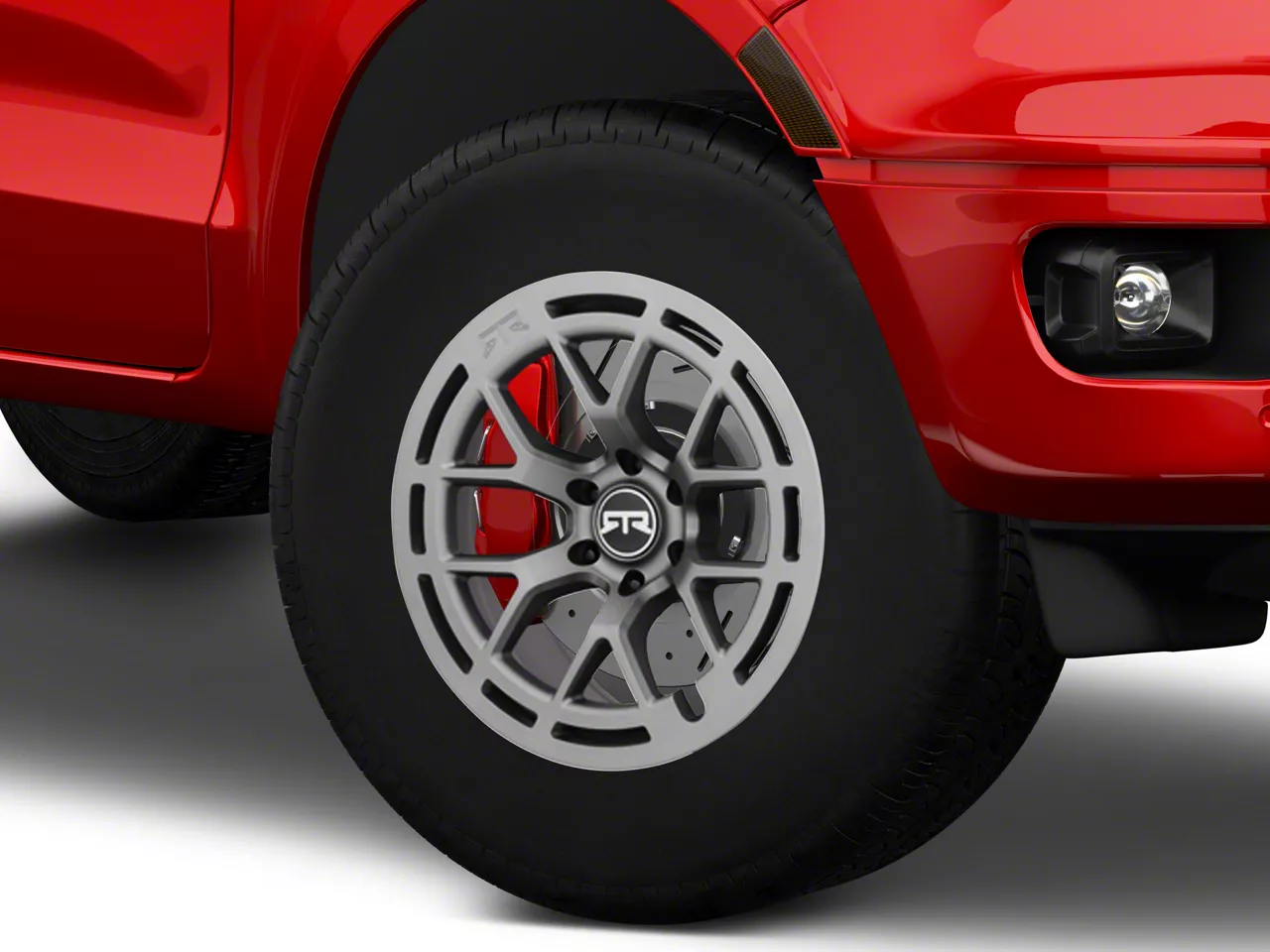 RTR Tech 6 Satin Charcoal 6-Lug Wheel; 17x9; 0mm Offset (19-23 Ranger)