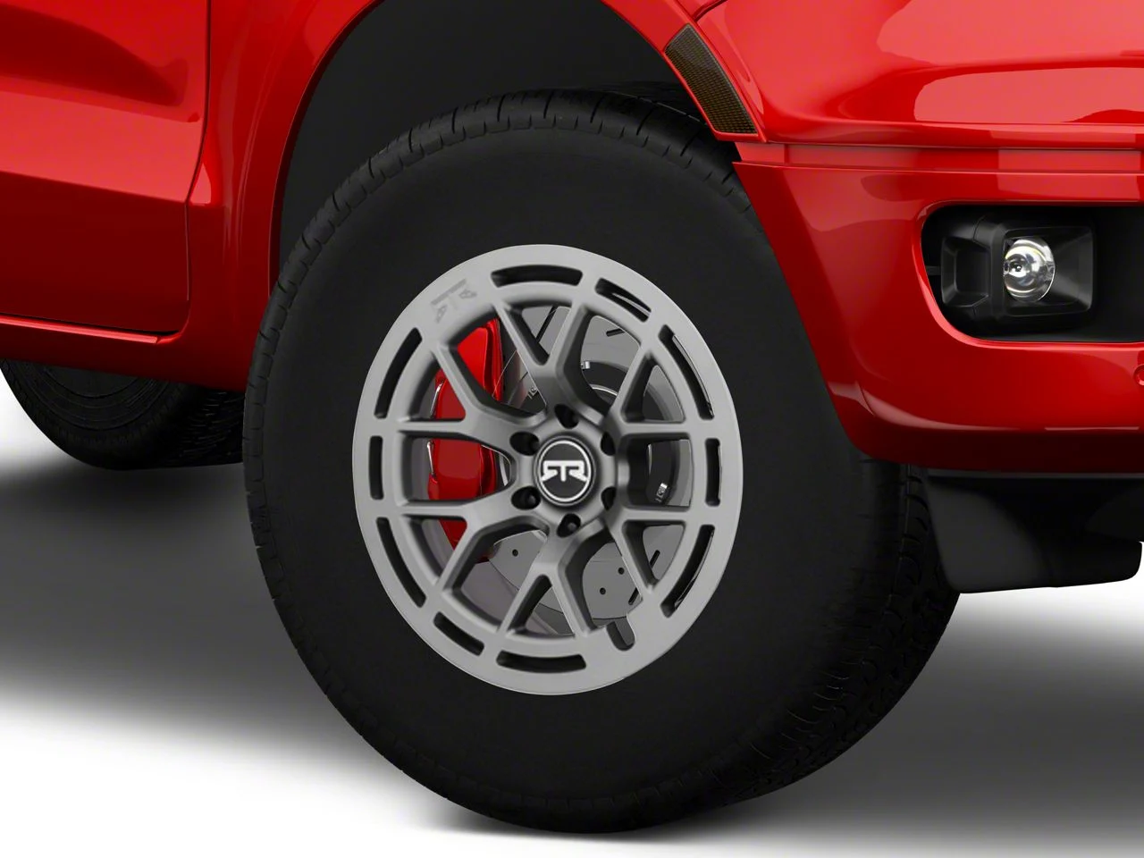RTR Tech 6 Satin Charcoal 6-Lug Wheel; 17x9; 30mm Offset (19-23 Ranger)