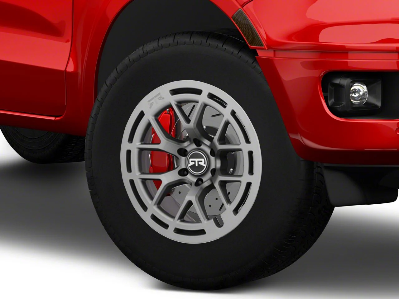 RTR Tech 6 Satin Charcoal 6-Lug Wheel; 18x9; 0mm Offset (19-23 Ranger)