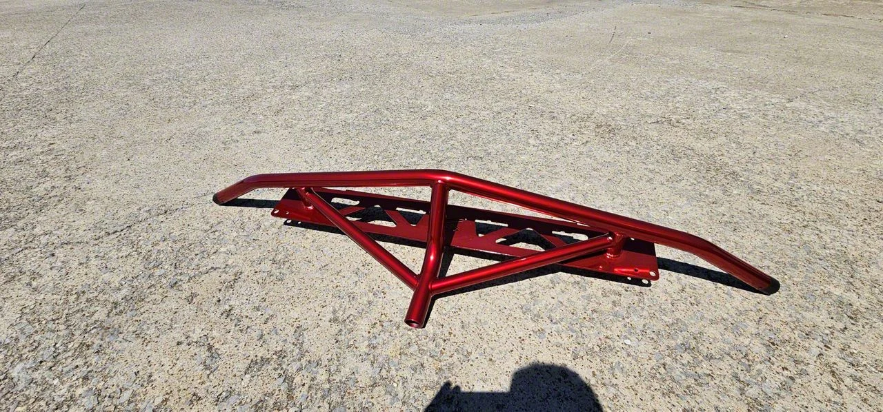Synergy Race Development Front Bash Bar; Raw (05-13 Corvette C6)