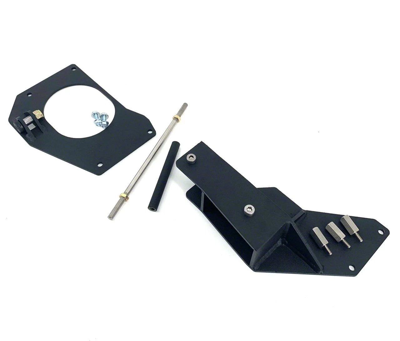 Synergy Race Development Hideaway Handbrake Mount Kit; Pull Back (10-14 Mustang)