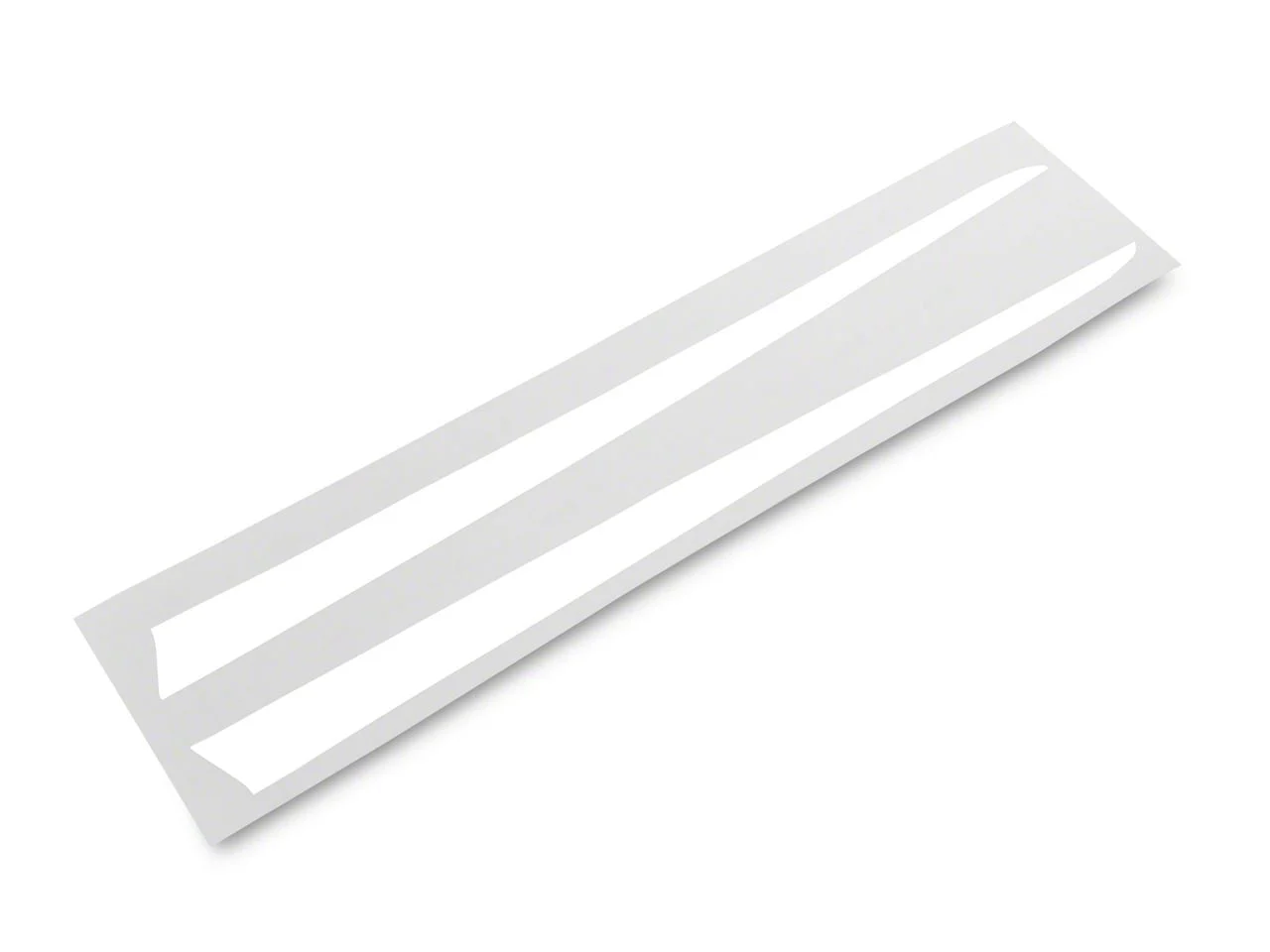 SEC10 Hood Stripe; White (10-24 Camaro)
