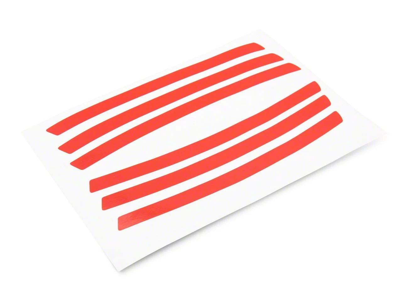 SEC10 Side Body Inserts; Red (10-24 Camaro)