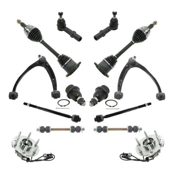 14-Piece Steering, Suspension and Drivetrain Kit (07-13 4WD Sierra 1500)