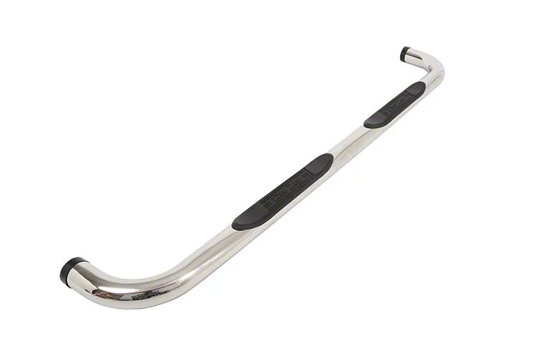 3-Inch Round Stainless Steel Nerf Side Step Bars (19-26 Sierra 1500 Crew Cab)