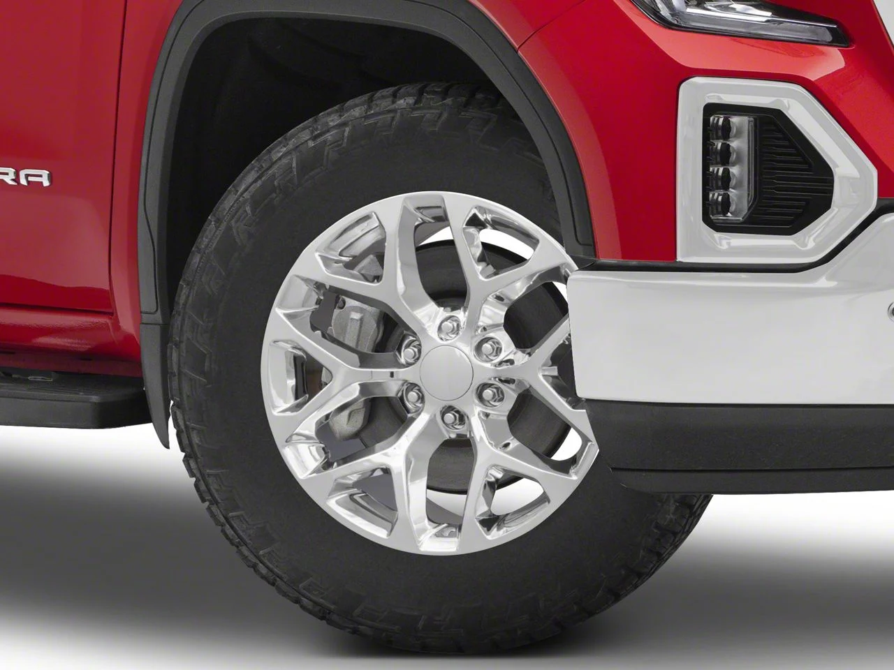 Chevy Snowflake Replica Chrome 6-Lug Wheel; 20x9; 27mm Offset (19-26 Sierra 1500)