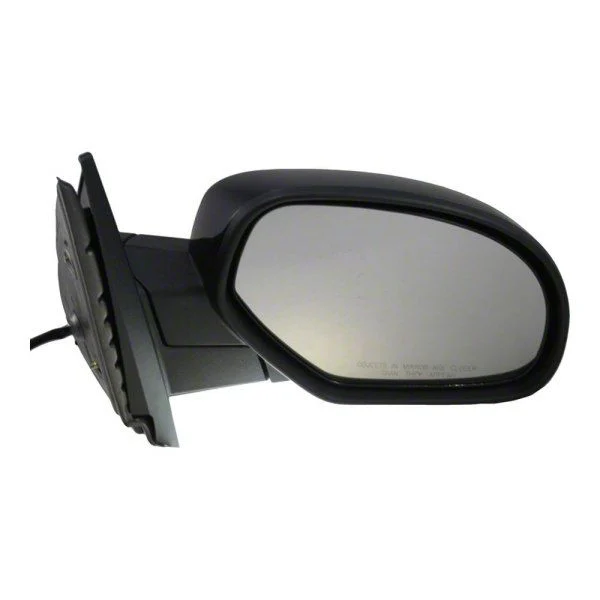 Powered Heated Mirror; Paint to Match Black; Passenger Side (07-13 Sierra 1500)