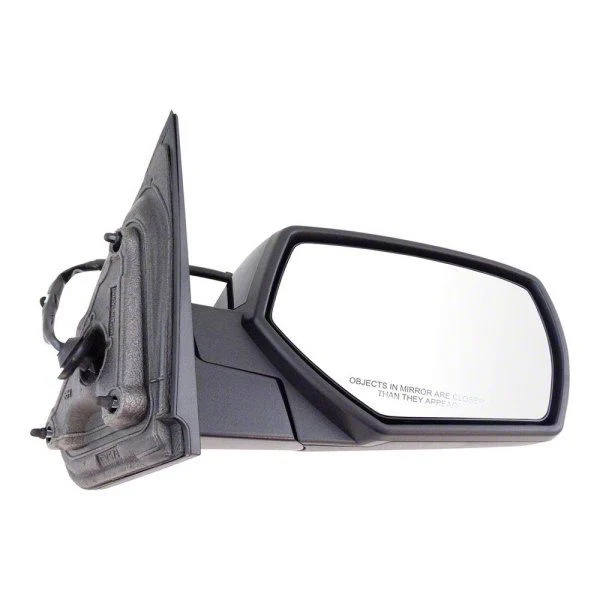 Powered Heated Mirror; Paint to Match Black; Passenger Side (14-18 Sierra 1500)