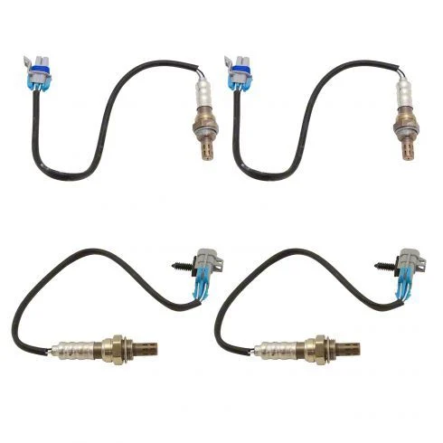 4-Piece O2 Oxygen Sensor Set (08-10 6.0L Sierra 2500 HD Extended Cab, Crew Cab)
