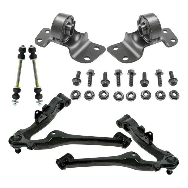 Front Lower Control Arms with Ball Joints, Sway Bar Links and Torsion Bar Mounts (07-08 4WD Sierra 2500 HD Crew Cab)