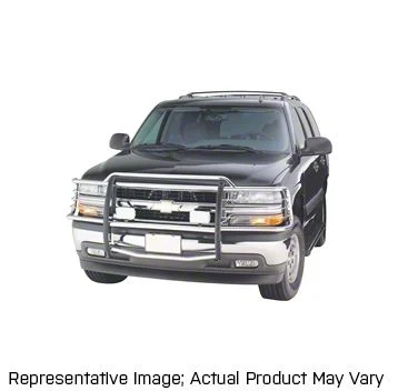 Grille Guard; Polished (19-21 Silverado 1500; 2022 Silverado 1500 LTD)