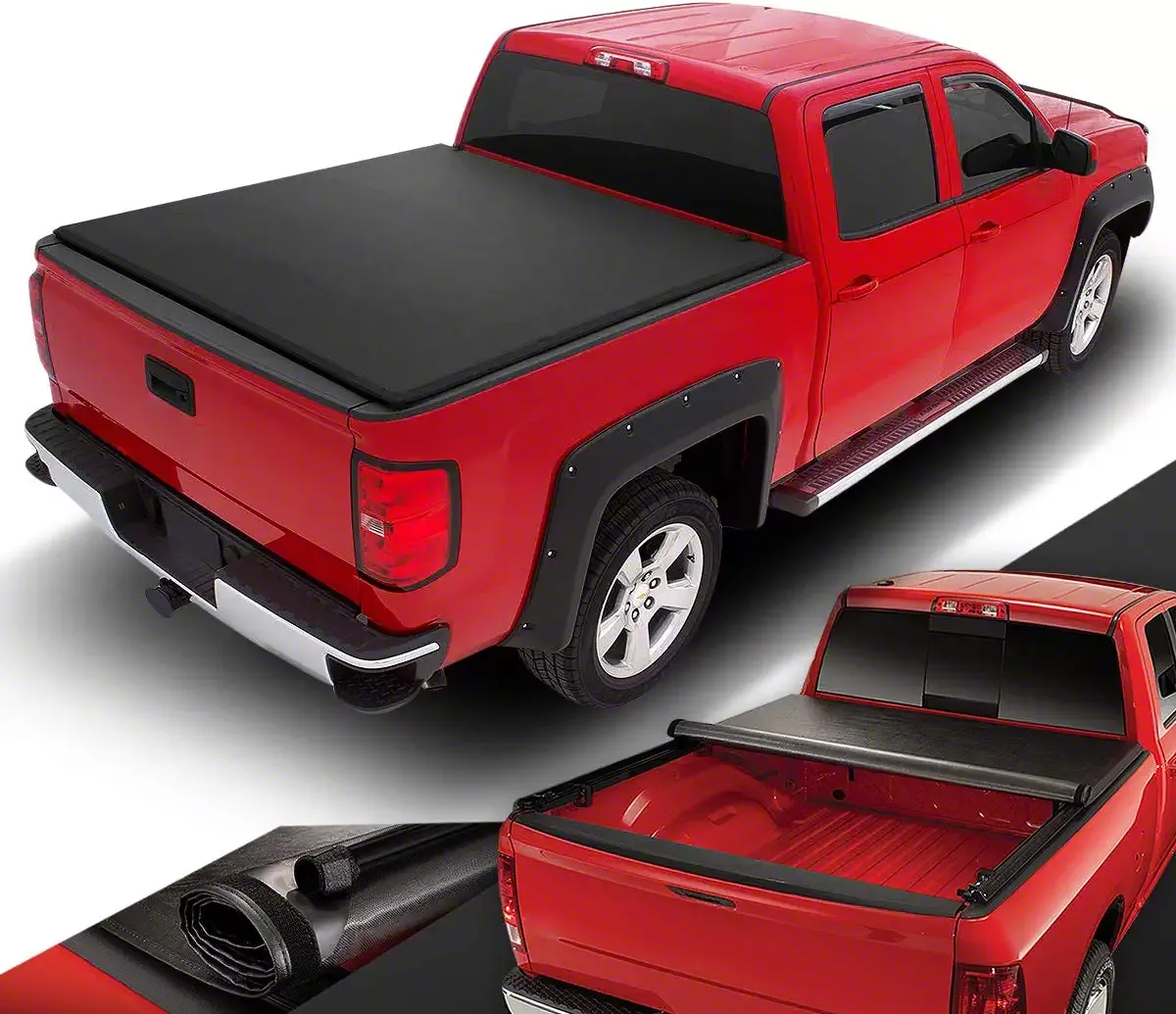 Roll-Up Tonneau Cover (04-13 Silverado 1500 w/ 5.80-Foot Short Box)