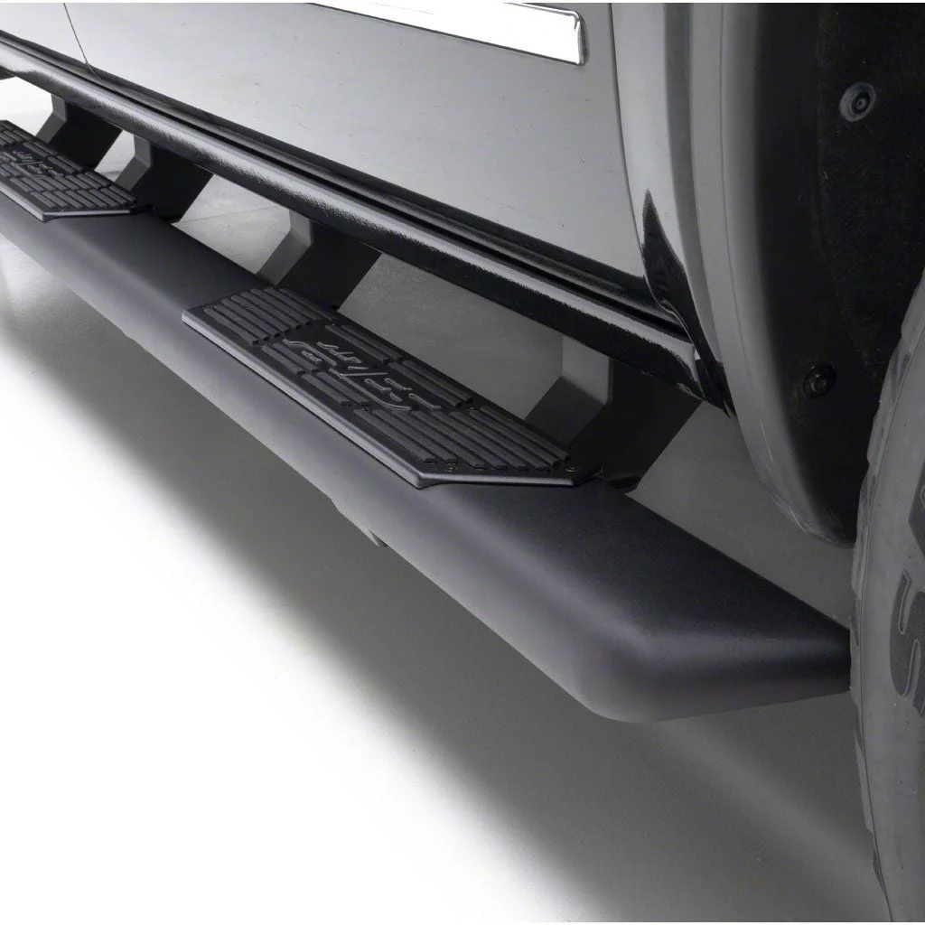 AscentStep 5.50-Inch Running Boards; Carbide Black (20-26 Silverado 2500 HD Double Cab)